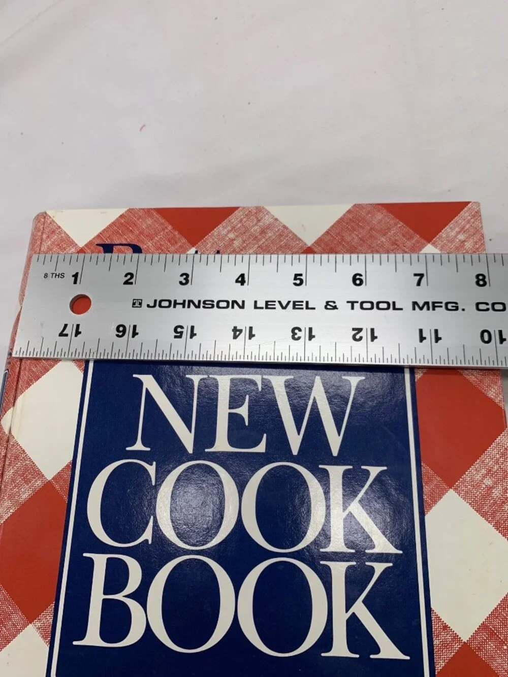 1989 Better Homes And Gardens New Cookbook 10th Edition Ring-Bound Red Plaid